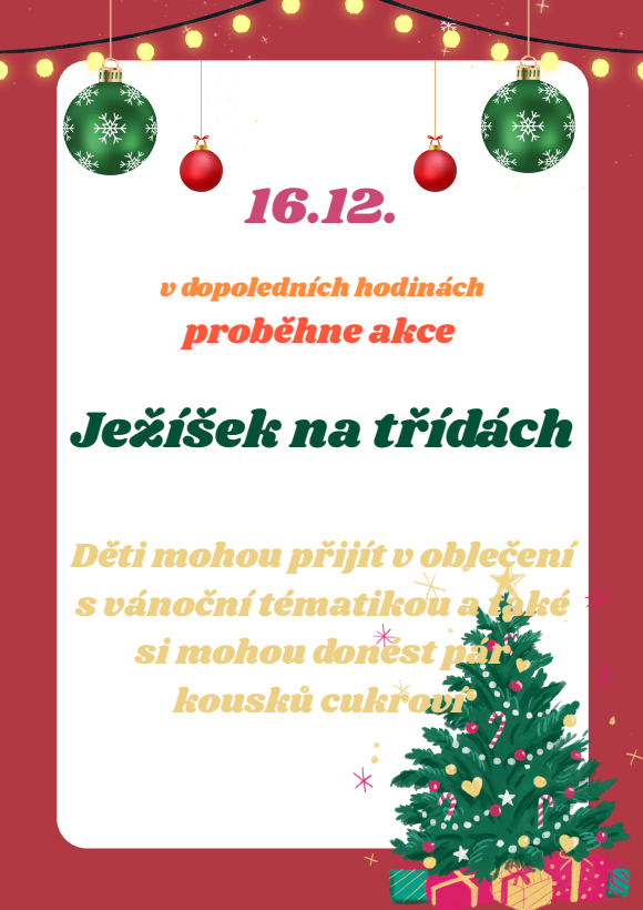 Ježíšek na třídách