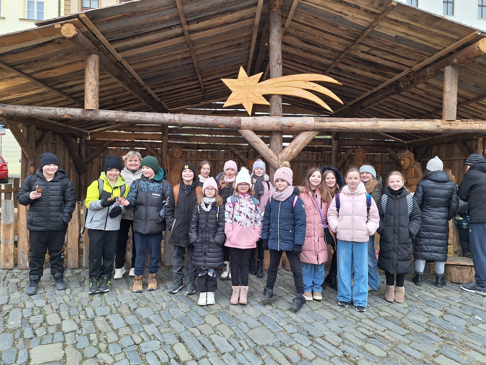 Návštěva adventního betléma