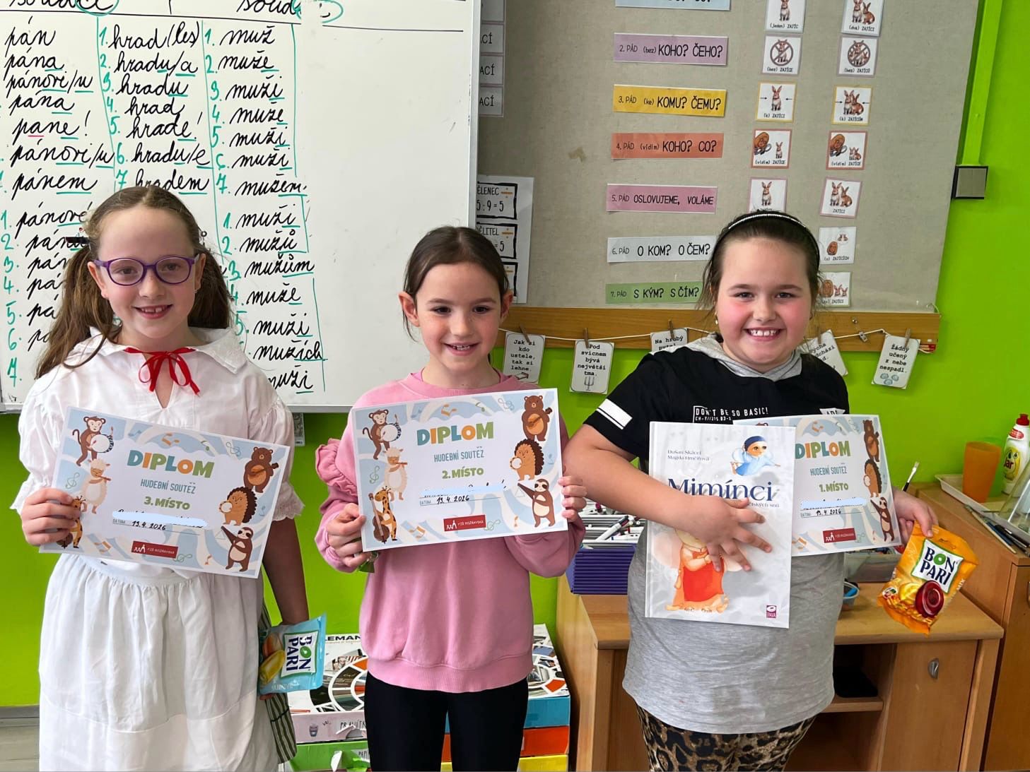 Hudební soutěž na 1. st.